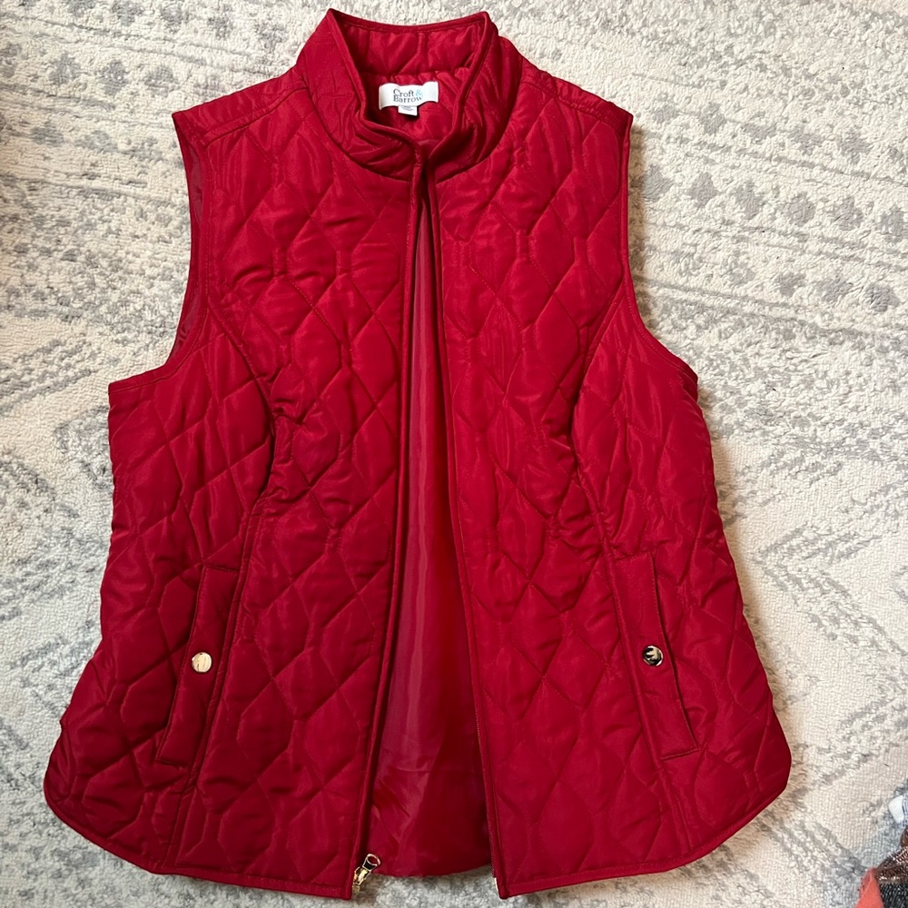 Croft and Borrow puffer vest